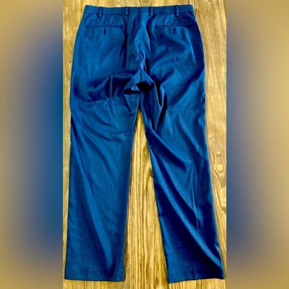 Calvin Klein Blue Slim Fit Dress Pants 36/30‎